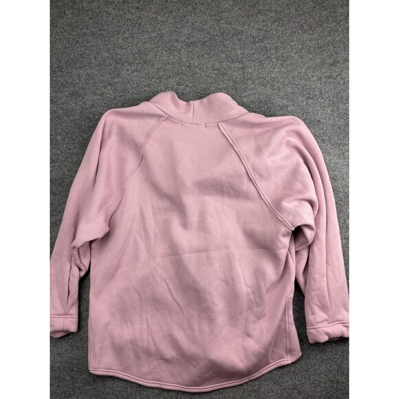 Free People FP Beach Sweatshirt Womens XL Burnished Lilac Cowl Neck Made USA - Picture 8 of 8